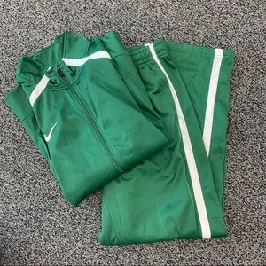 NEW NIKE ZIP UP TRACK JACKET & TRACK PANTS